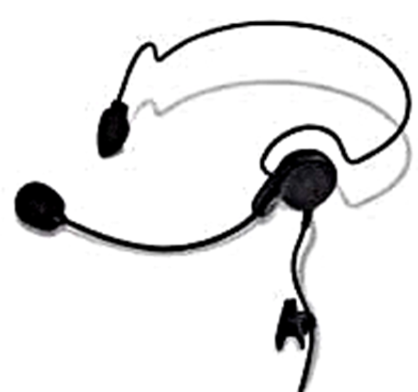 Breeze, lightweight, behind-the-head, single speaker, no PTT Button