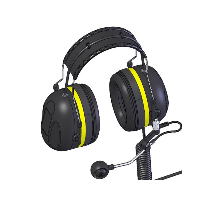 A-KABEL ATEX TwinCom Headband Headset w/ear plug connector Safesound