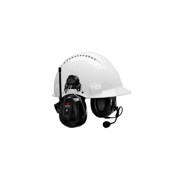 3M™ PELTOR™ WS™ ALERT™ XP Headset, Black, 30 dB, Bluetooth®, helmet attachment, MRX21P3E2WS6 No longer available from Peltor. Sold until stock is empty.