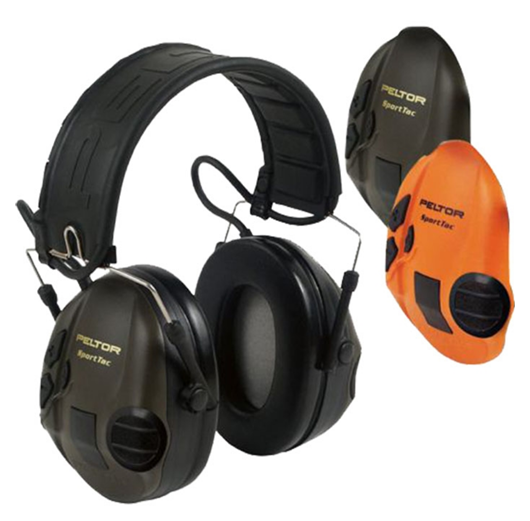 3M™ PELTOR™ SportTac™ hearing protection Hunting foldable headband orange/green
